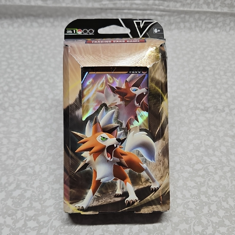 2022 Pokémon TCG Lycanroc V Battle Deck Factory Sealed